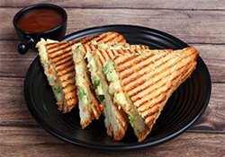 Vegetable Grilled Sandwich (4pcs)